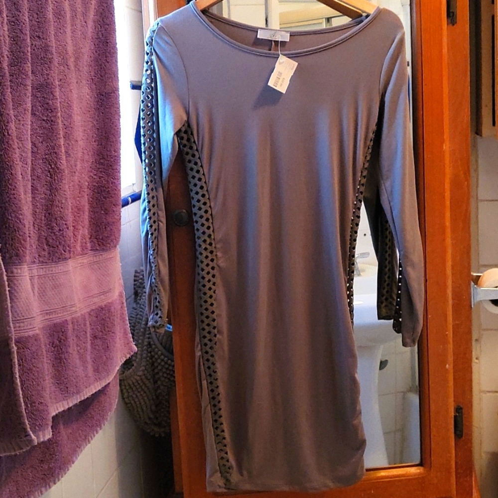 Mocha color Dress, size Large